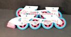 Inline Roller Derby Roller Blades Skates Pink Teal Wheel Replacements ONLY