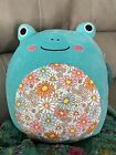 Squishmallow 12” Robert the Frog 60s Floral Belly Plush NWT Rare Size 12 inch
