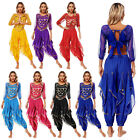 Womens Costume Cosplay Dancewear Bollywood Outfits India Crop Top Party Loose