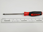 Snap On Tools New SGDP63IRBR PHILLIPS # 3 RED Soft Grip Standard Screwdriver USA