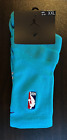 NIke Socks NBA Jumpman Crew Length Teal With Purple Jordan Logo Size XXL