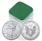 2020 American Silver Eagle 1oz coin - 1 Roll of 20 BU Coins in Mint Tube
