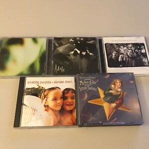 SMASHING PUMPKINS  -  5 CD LOT - USED CDs