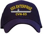 USS Enterprise CVN-65 Embroidered Baseball Cap - Available in 7 Colors - Hat