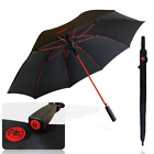 Large Golf Umbrella Windproof Automatic Quality Brolly AntiUV  51 Inch BlackBlue