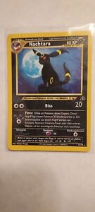 Neo Discovery Umbreon German Nachtara Pokemon Card In Good Condition