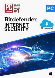 BITDEFENDER INTERNET SECURITY 2024 + 200mb VPN 3 PC 1 YEAR - SAME DAY CODE EMAIL