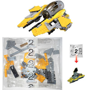 LEGO 75038 Jedi Interceptor: NEW SEALED BAG #2 ONLY (2014) SW Clone Wars Anakin