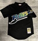 Authentic Mitchell & Ness Wade Boggs Tampa Bay Devil Rays Jersey Medium S 36