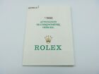 Rolex 116523 DAYTONA Guarantee Watch Accessories ROLEX P Serial
