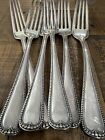 Set of Six Vintage James Allan & Co Solid Sterling Silver Dinner Forks