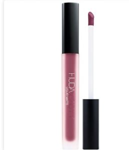 NEW Huda Beauty Liquid Matte Lipstick in TROPHY WIFE / 0.14 Fl Oz / NEW IN BOX