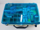 New ListingPlano Synergy Fishing Magnum Satchel, Two-Tier Tackle Box, Blue / White W/ Lures