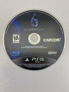 PS3 Resident Evil 6 PS3 (Sony PlayStation 3, 2012) Disc Only Tested