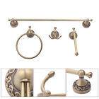 Antique Brass Bathroom Towel Bar Ring Holder Bathroom Hardware Accessories Set