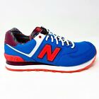 New Balance 574 Classic Street Beat Blue Womens Size 7 Casual Shoes WL574SBE
