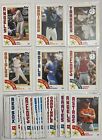 New ListingLOT OF (40) DIFFERENT 2019 TOPPS 35TH ANNIVERSARY 1984 DESIGN 051024