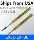 EXSO Manual Wire Cable Wrap Unwrap Tool Hand Driver 22 AWG 0.65mm  1pc USA