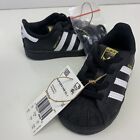 Adidas Classic Leather Superstar EL Black Toddler Kids Sneaker Shoes EF5396. 6K