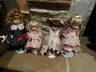 Four porcelain dolls  Marie Osmond Collection
