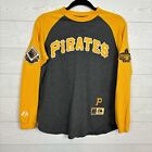 MAJESTIC COOPERSTOWN COLLECTION PITTSBURGH PIRATES CLEMENTE #21 JERSEY SHIRT LG