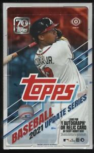 2021 Topps Update Factory Sealed Hobby Box! AUTO or RELIC+!!!