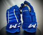 CCM hockey gloves blue sz. 14 new
