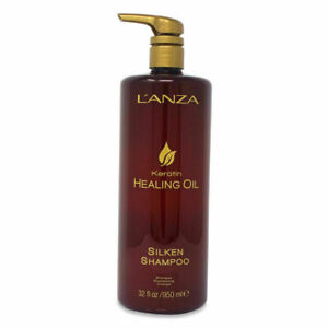 Lanza Keratin Healing Oil Lustrous Shampoo 32oz LITER