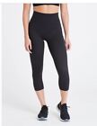 SPANX Cropped Look At Me Now Leggings Size Small Black NWT Activewear Workout