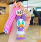 Cute Daisy Cartoon Keychain Bag Pendant Car Keychain Decoration Toy Child Gift #