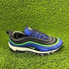 Nike Air Max 97 Mens Size 11.5 Blue Athletic Running Shoes Sneakers CW5419-400