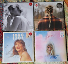 Taylor Swift Lot of 4 Limited Edition Vinyl on Colored Vinyl, See Pics & Descrip