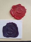 2 x Victorian Wirral Railway General Managers Letter Wax Seals - Very Scarce
