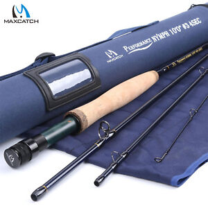Maxcatch Nymph Rod 2/3/4WT 10ft 4Sec Graphite IM10 Fast Action Fly Fishing Rod