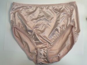 Vanity Fair Undershaper Hi-cut Brief Panties 48301 Beige 3XL 10 NWOT