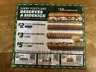 14 Subway Coupons Sub Sandwiches Exp 5/9/2024 Footlong Meal Deals Cookie Chips$