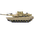 Panzerkampf 1/72 Scale Diecast Tank General Dynamics M1A2 Abrams Tusk, Beige