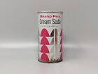 Vintage Grand Prix Cream Soda Flat Top 10 Oz Steel Soda Canada Pop Can
