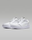 Women's Size 8 Nike Air Jordan 1 Retro Low Slip On Sneakers Laceless AV3918 100