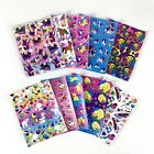 Vintage Lisa Frank Sticker Sheets Lot Of 10 - Excellent Condition