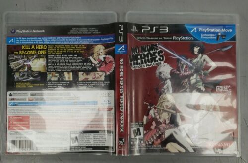 No More Heroes: Heroes' Paradise Sony PlayStation PS3 With Manual