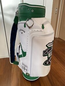 Callaway Limited Model White/Green Rare golf bag caddy bag Staff bag tour bag