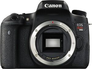 (Open Box) Canon EOS Rebel T6s 24.2MP Digital SLR Camera - Black (Body Only) #2
