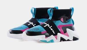Champion Little Kids Hyper Future Hi Blue Pink Black CP101893P Fashion Shoes
