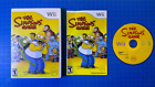 The Simpsons Game (Nintendo Wii, 2007) tested works with manual CIB Complete 💿