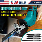 Electric Reciprocating Saw 4xBlade For Makita 18V Battery Cutting Tools Cordless