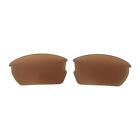Walleva Brown Polarized Replacement Lenses For Wiley X Valor Sunglasses