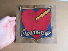 World War 2 Squadron Patch - US - Heart w/ Lightning Bolt & Valor Unidentified