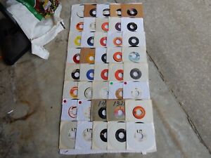 New ListingCOUNTRY LOT OF 40 VARIOUS ARTISTS AND  LABELS 45 RPM 7