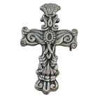 Vintage Metal Celtic Crosses Through Time Brooch Pin 1.5 Inches Sterling Silver
